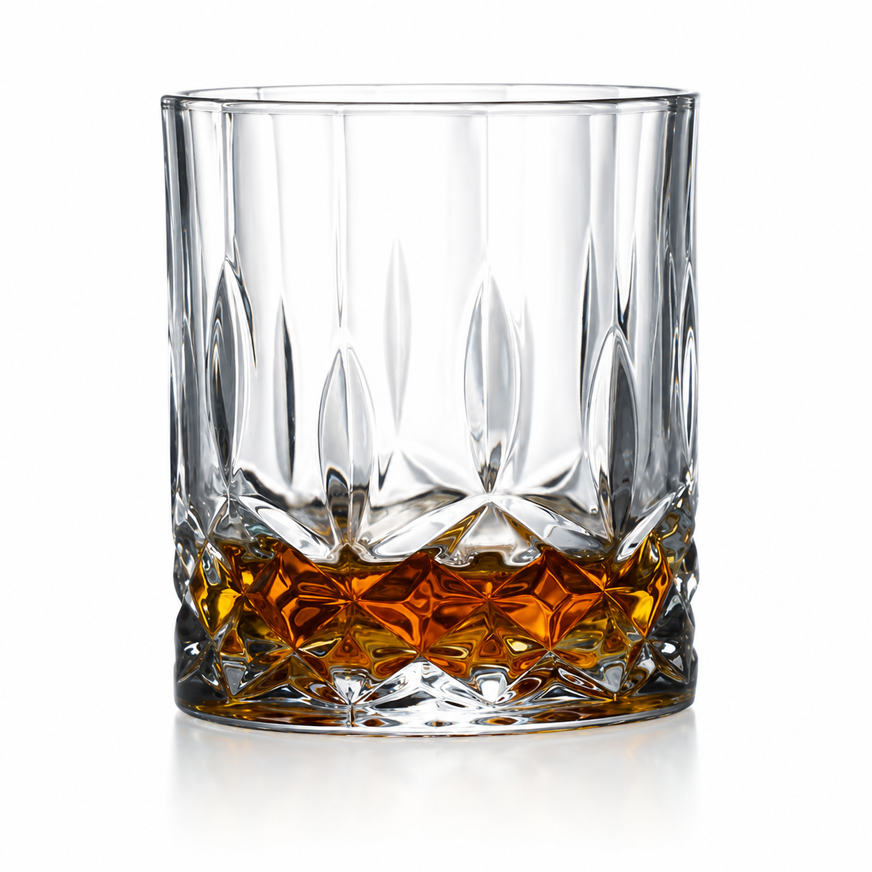 Reprint Diamond Lattice Whiskey Glass