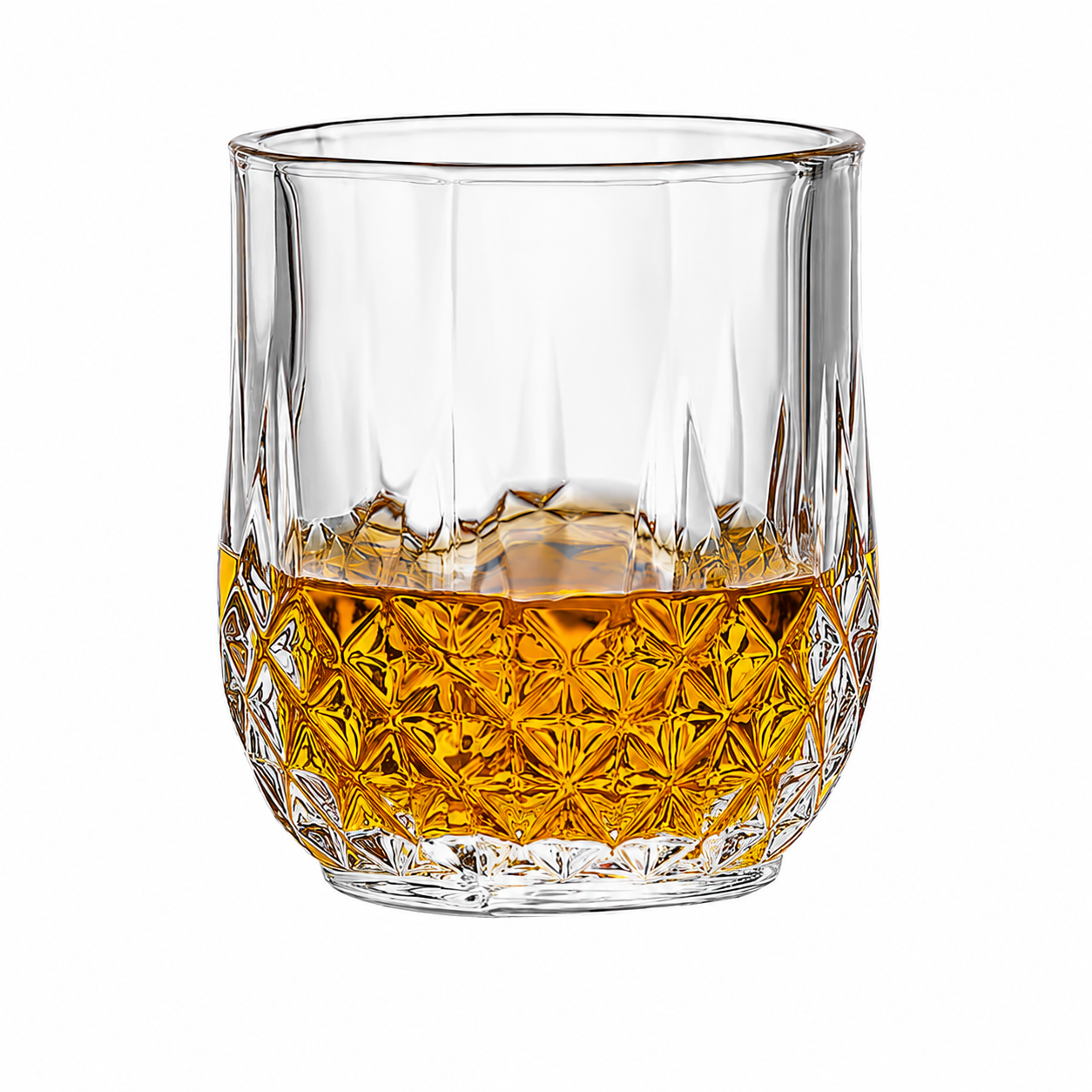 Mini Faceted Whiskey Glass