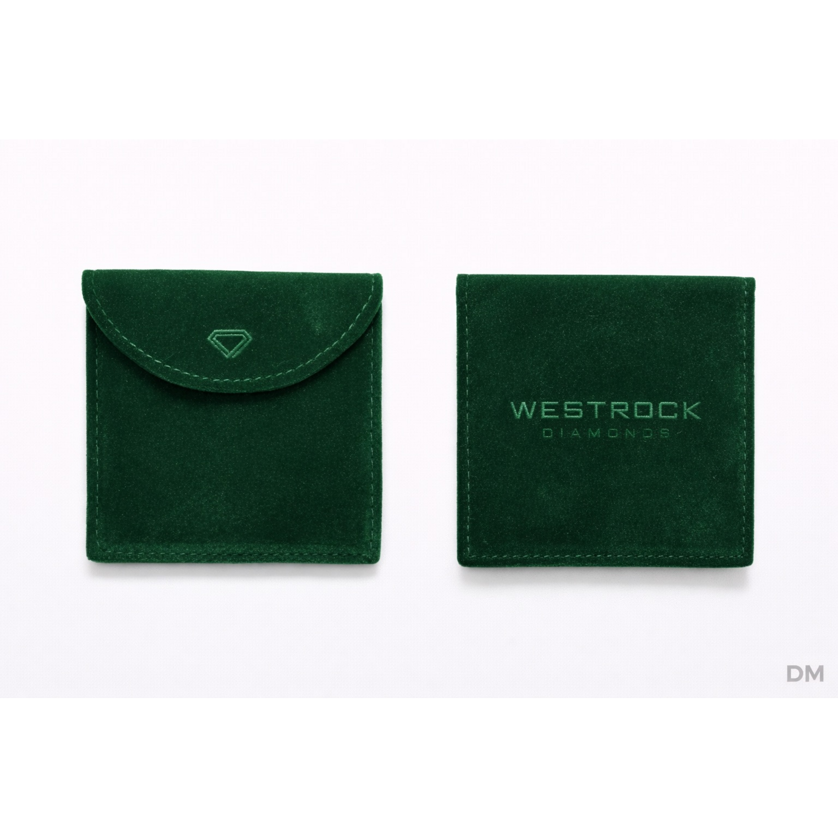 Velvet Jewelry Travel Pouch