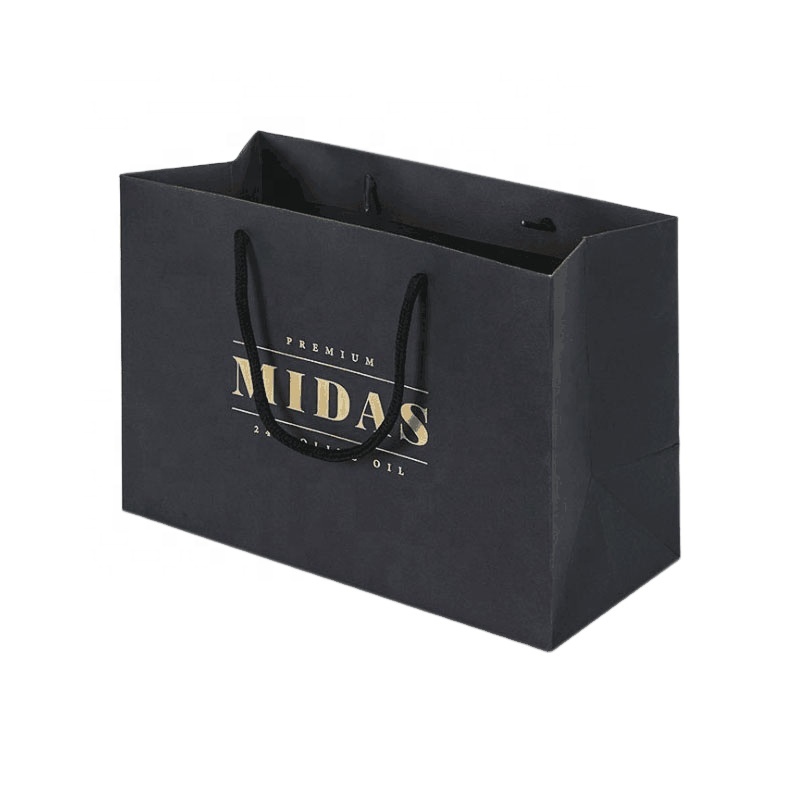 Black Midas Premium Olive Oil Branded Gift Bag