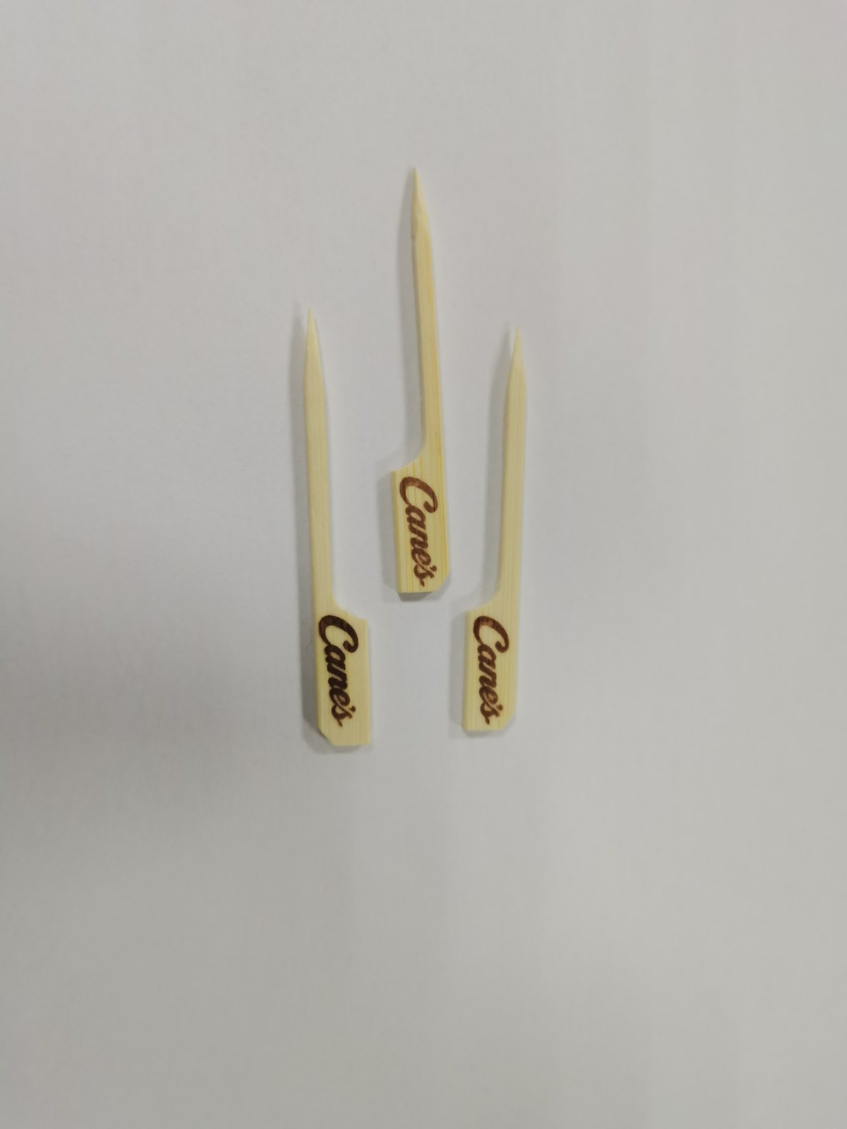 Bamboo Paddle Picks 70mm