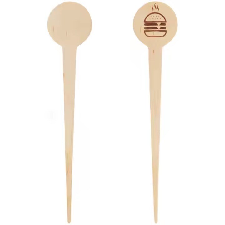 Bamboo Paddle Picks, Blank or Logo Print