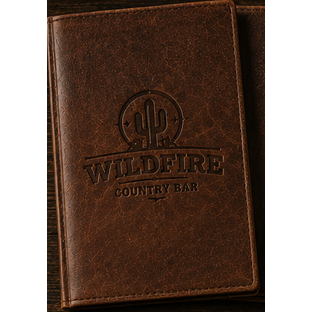Wildfire Menu Cover