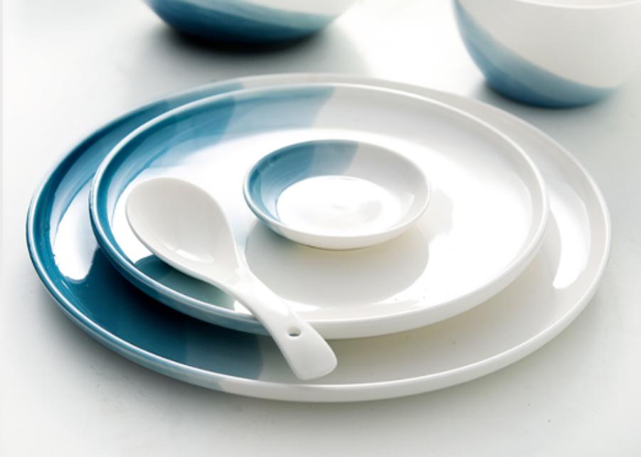 Gradient Glaze 3.25" Ceramic Sauce Dish