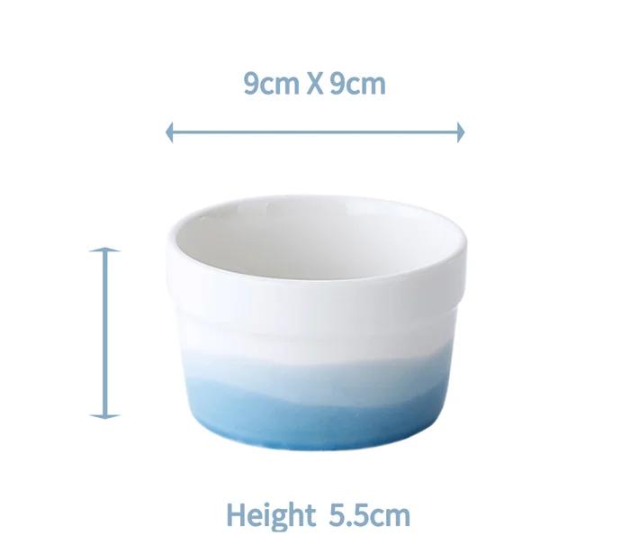 Gradient Glaze 12" Ceramic Rect. Plate
