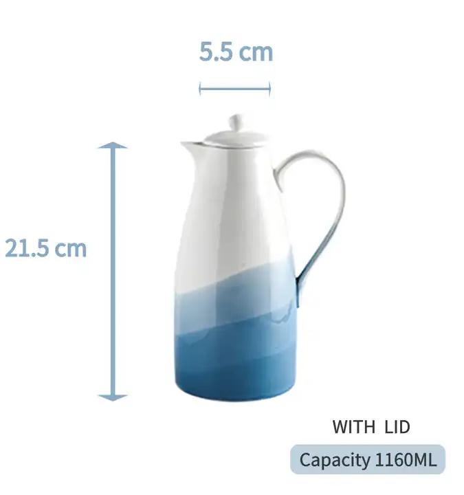 Gradient Glaze Ceramic Teapot
