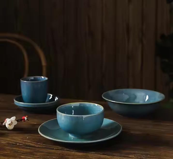 Reaction Glaze Ceramic Cup Without Handle